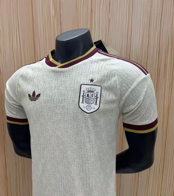 Spain 2026 World Cup Away Player Man Jersey