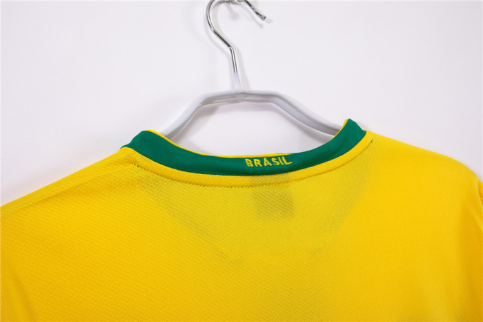 Brazil Home Retro Jersey 2006