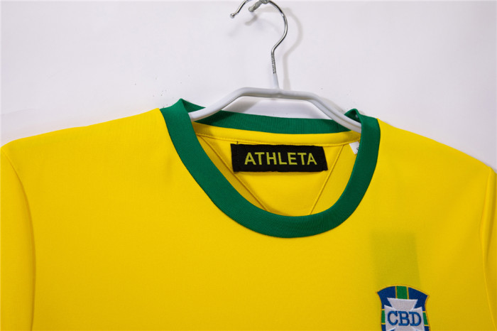 Brazil Home Retro Jersey 1970
