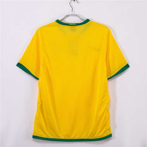 Brazil Home Retro Jersey 2006