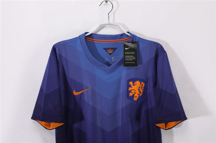 Netherlands Away Retro Jersey 2014/15