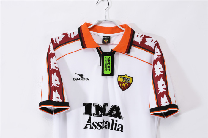 AS Roma Away Retro Jersey 1998/99