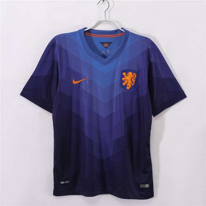 Netherlands Away Retro Jersey 2014/15