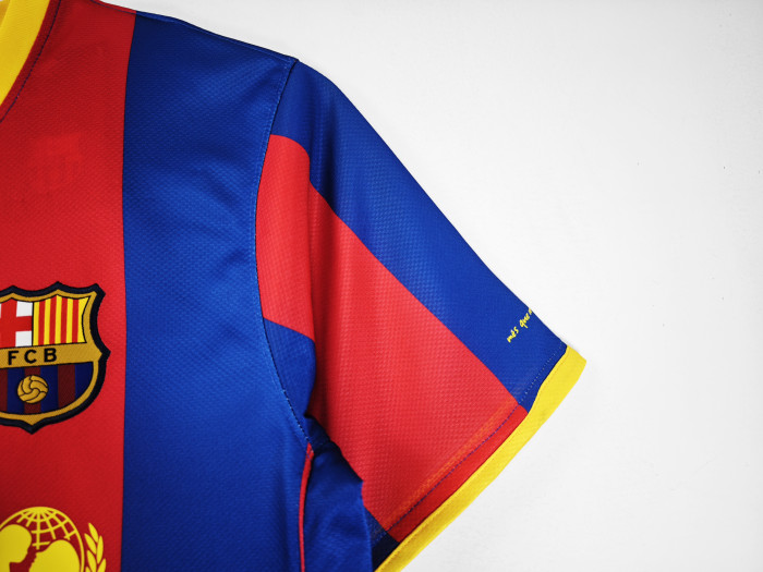 Barcelona Home UCL Final Retro Jersey 2010/11