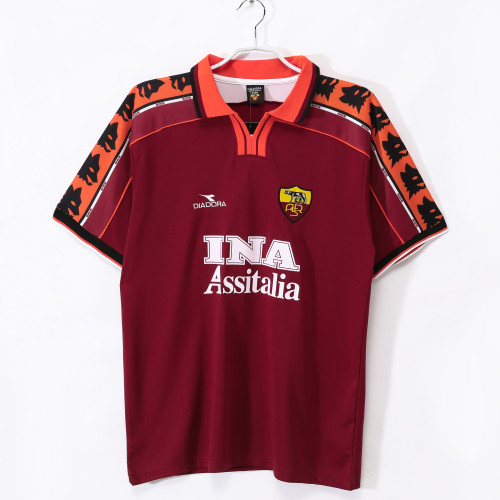 AS Roma Home Retro Jersey 1998/99