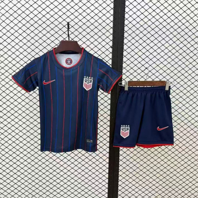 United States USWNT 2025 Away Kids Suit