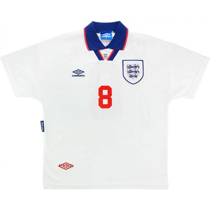 England Retro Home Jersey 1993-95