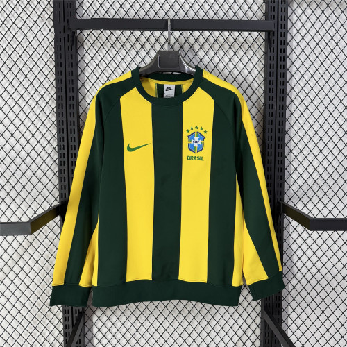 Brazil Hoodless Sweatshirt Training  Jersey 25/26