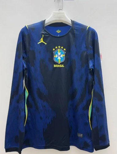 Brazil 2026 World Cup Away Man Long Sleeve Jersey