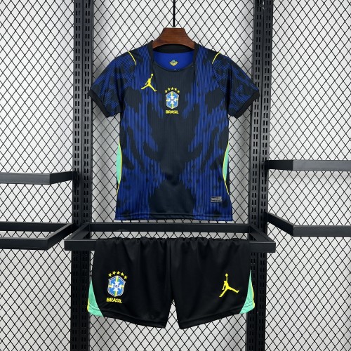Brazil 2026 World Cup Away Kids Suit