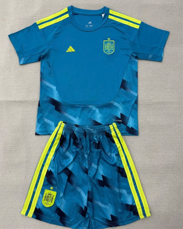 Spain 2026 World Cup Goalkeeper Kids Suit