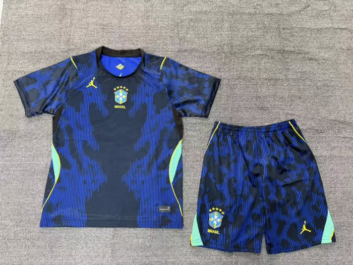 Brazil 2026 World Cup Away Kids Suit