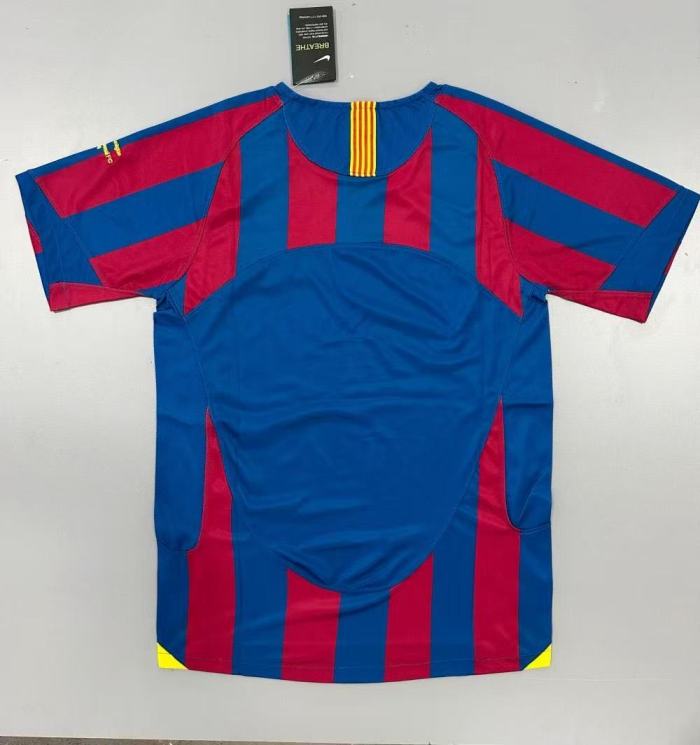 Barcelona Home Retro Jersey UCL Final 2006
