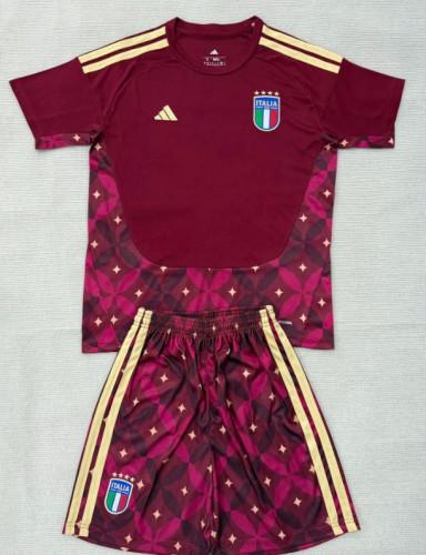 Italy 2026 World Cup Home Goalkeeper Kids Suit