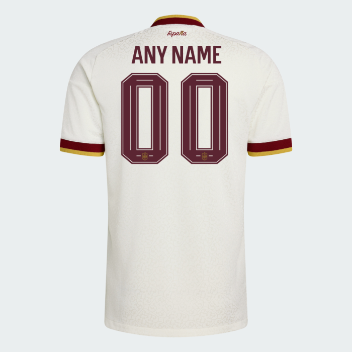 Spain 2026 World Cup Away Player Man Jersey