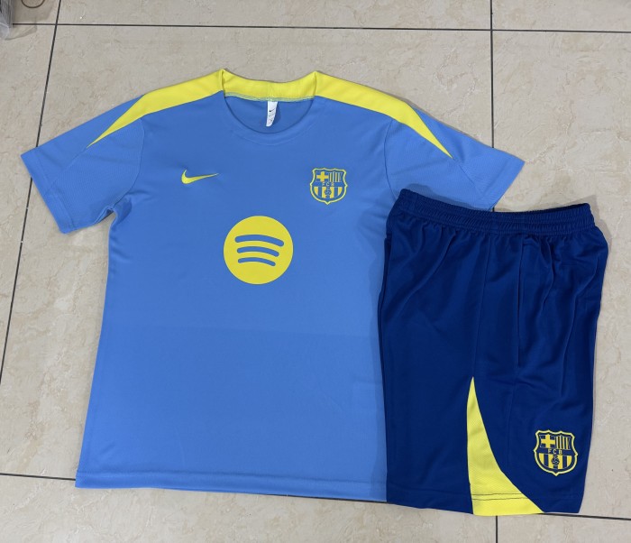 Barcelona Training Short Sleeve Suit 25/26