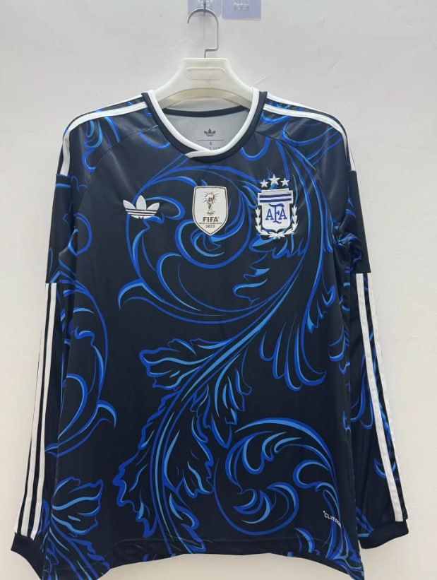 Argentina 2026 World Cup Away Men Long Sleeve Jersey