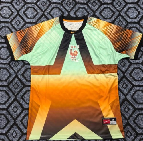 France 2026 World Cup Hollywood Orange Goalkeeper Men Jersey