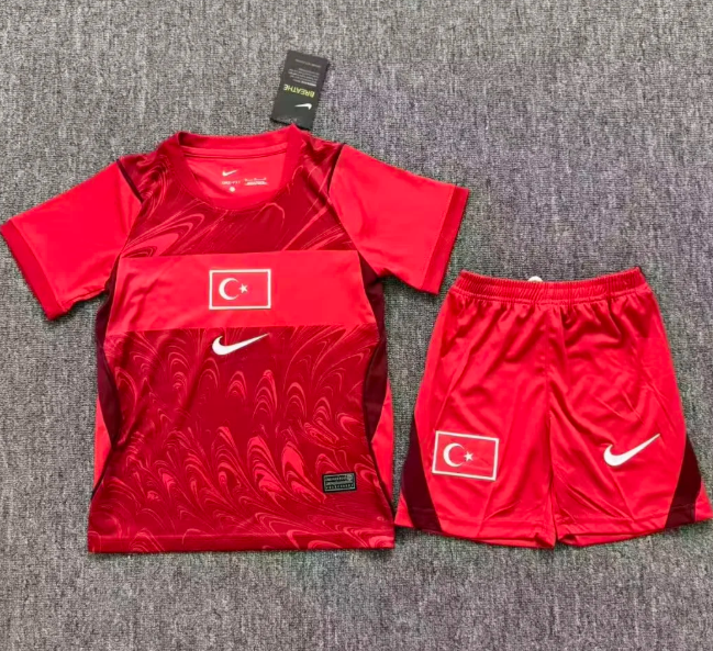 Turkey 2026 World Cup Home Kids Suit