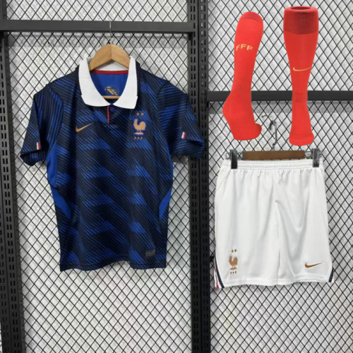 France 2026 World Cup Home Kids Suit & Socks