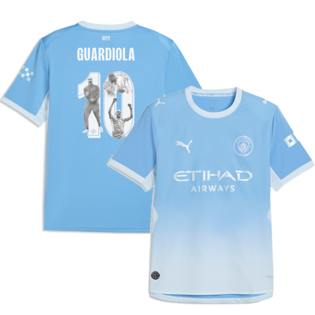 Manchester City GUARDIOLA Special Edition Player Men Jersey 26/27