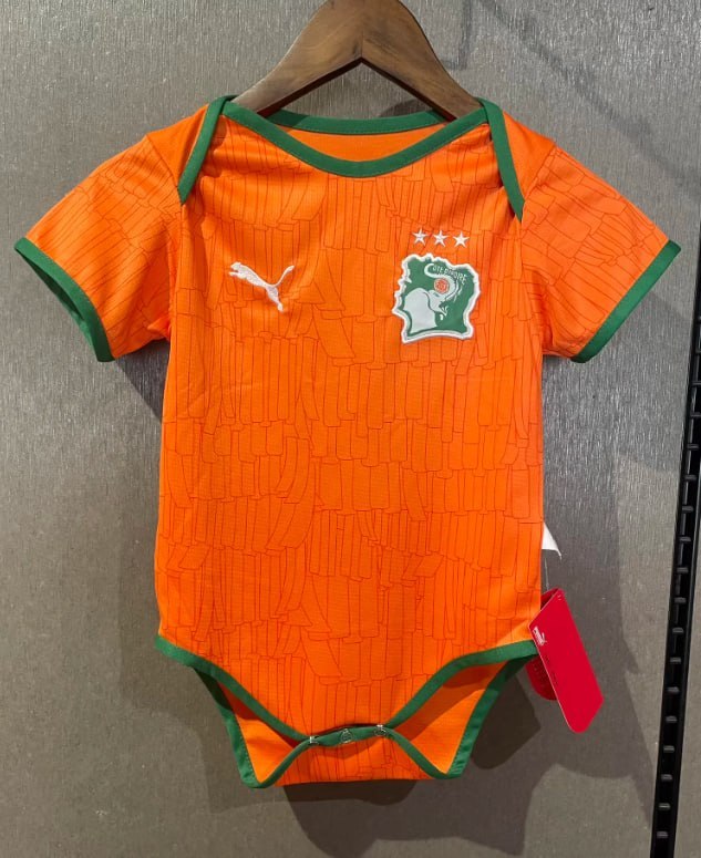 Ivory Coast 2026 World Cup Home Baby Jersey