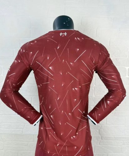 Liverpool Home Player Version Long Sleeve Jersey 26/27