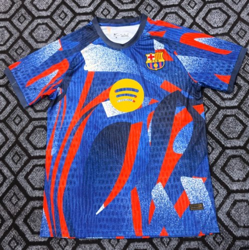 Barcelona Special Edition Abstract Brushstroke Men Jersey 26/27