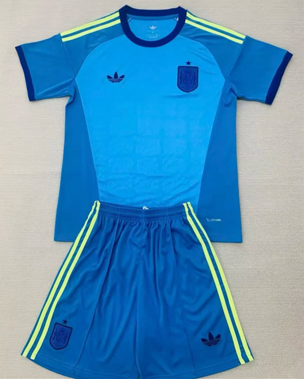 Spain 2026 World Cup Away Goalkeeper Men Jersey Suit