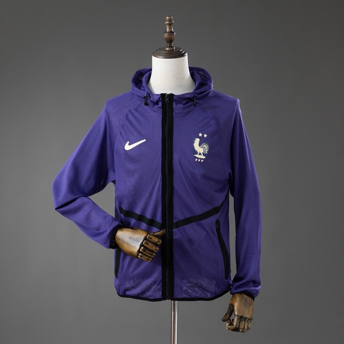 France Training Purple Anthem Jacket 2026
