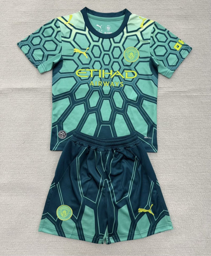 Manchester City Goalkeeper Kids Suit 26/27