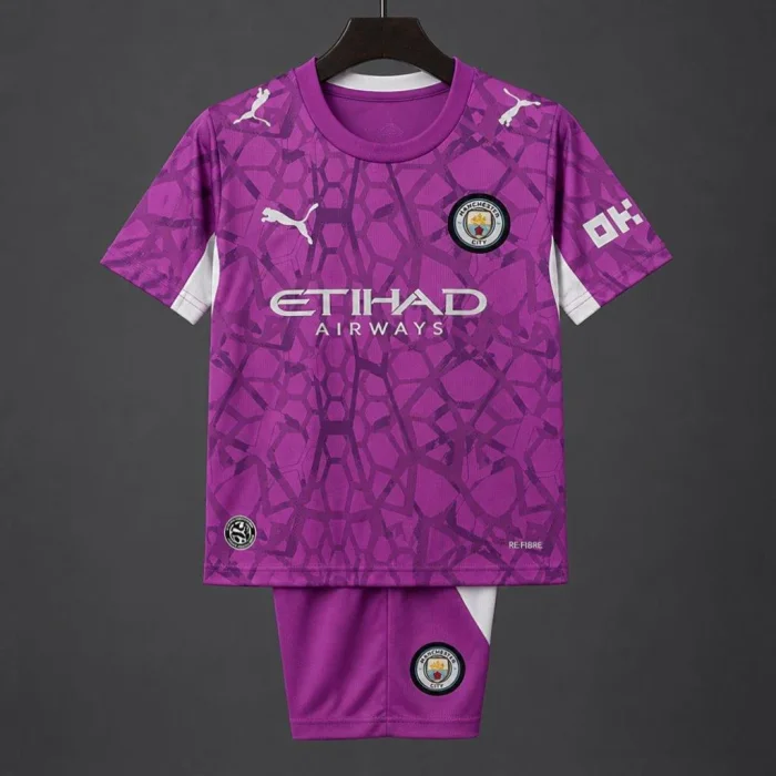 Manchester City Goalkeeper Kids Suit 26/27