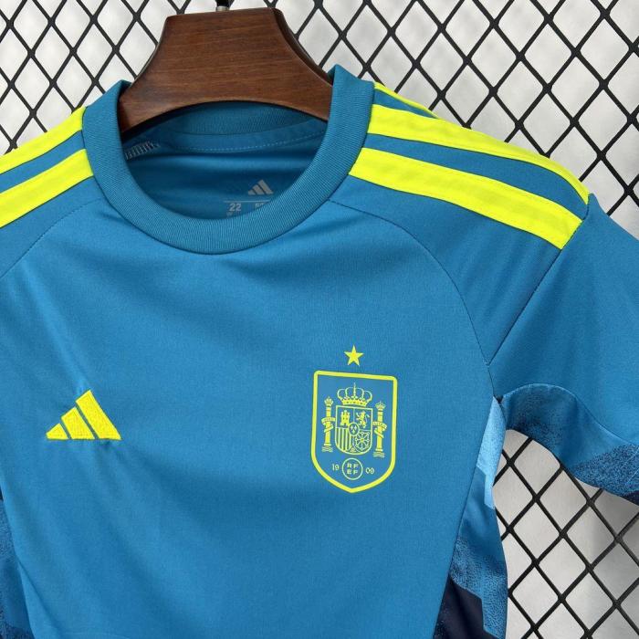 Spain 2026 World Cup Goalkeeper Kids Suit