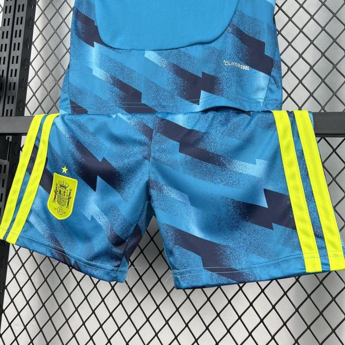 Spain 2026 World Cup Goalkeeper Kids Suit