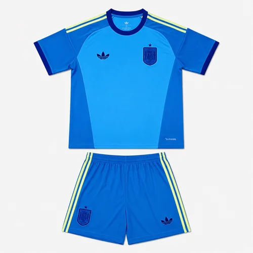 Spain 2026 World Cup Goalkeeper Kids Suit