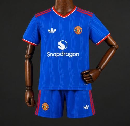 Manchester United Man Away Kids Suit 26/27