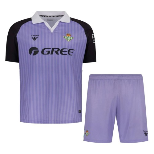 Real Betis Retro Goalkeeper Purple Men Jersey Suit 25/26