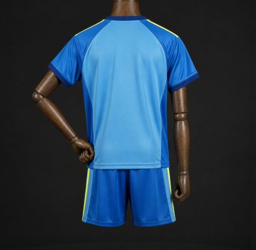 Leeds United Blue Goalkeeper Kids Suit 26/27