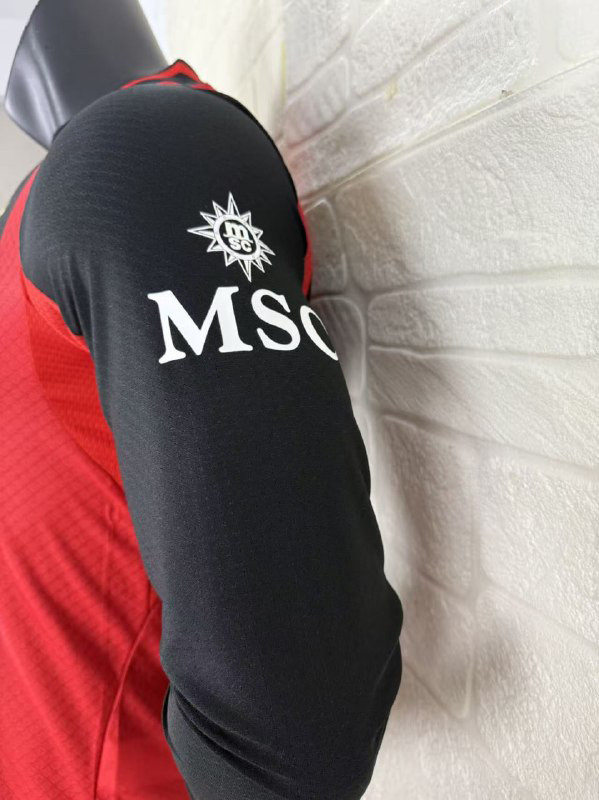 AC Milan Home Men Long Sleeve Player Jersey 26/27