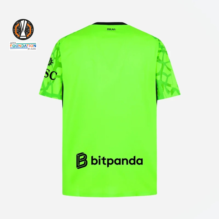 AC Milan Green Goalkeeper Kids Suit 26/27