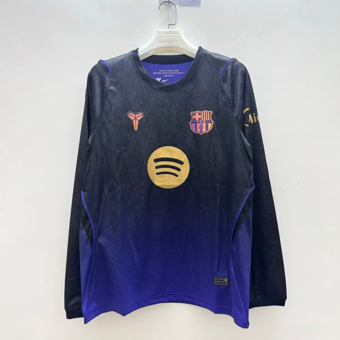 Barcelona x Kobe Bryant Away Men Long Sleeve Jersey 26/27