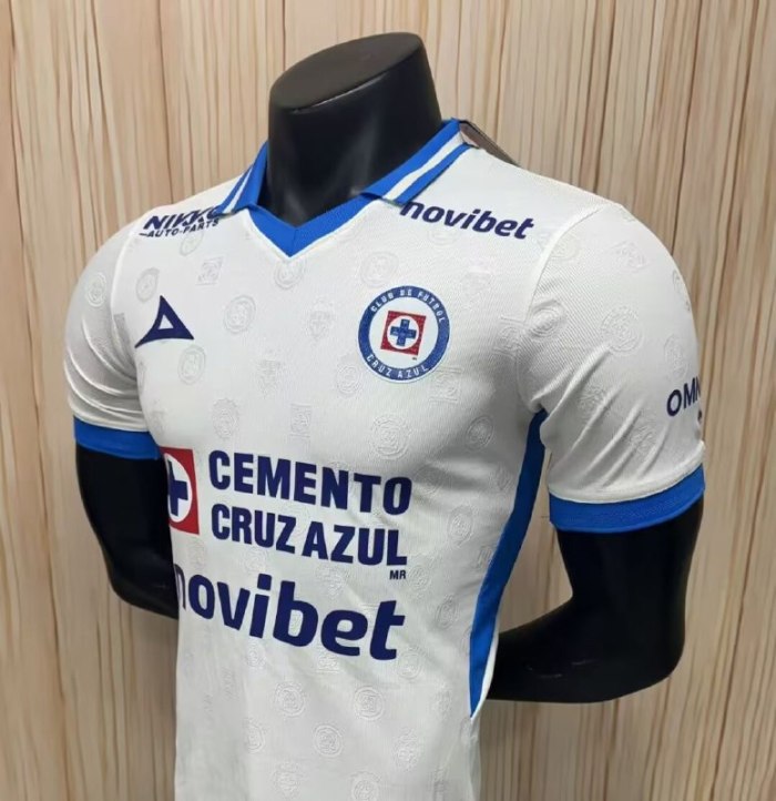 Cruz Azul Away Man Player Jersey 26/27