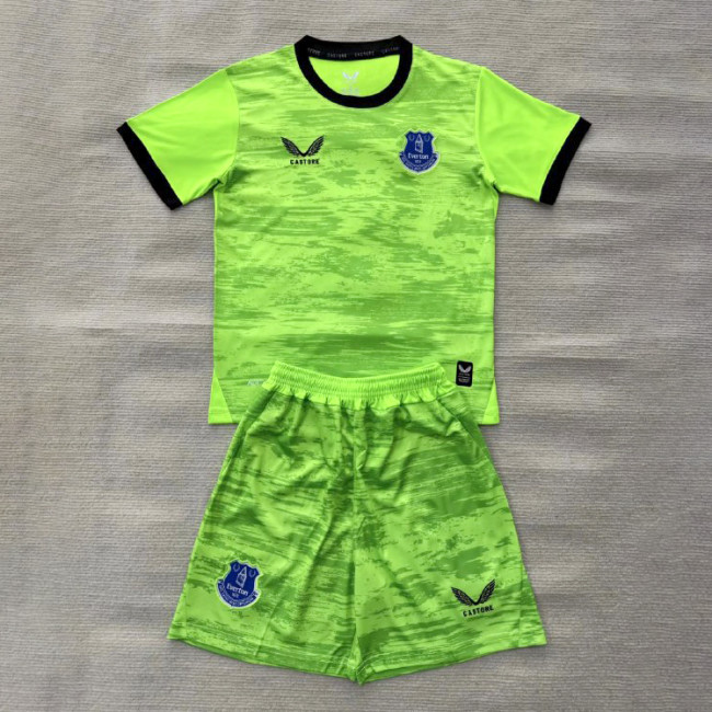 Everton Home Goalkeeper Kids Suit 26/27