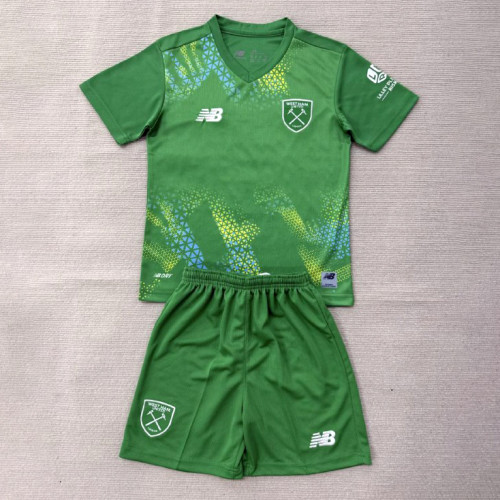 West Ham Home Goalkeeper Kids Suit 26/27