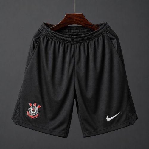 Corinthians Home Black Shorts 26/27