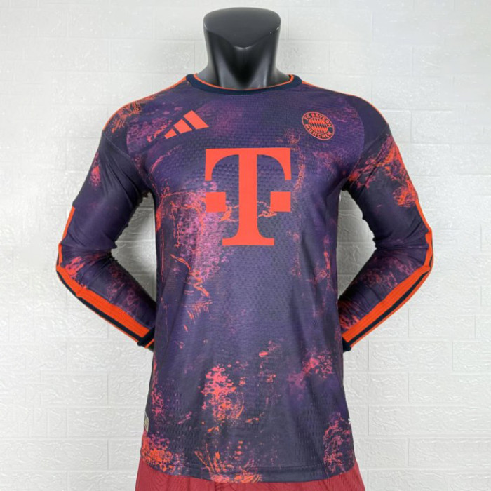 Bayern Munich Third Player Long Sleeve Jersey 26/27