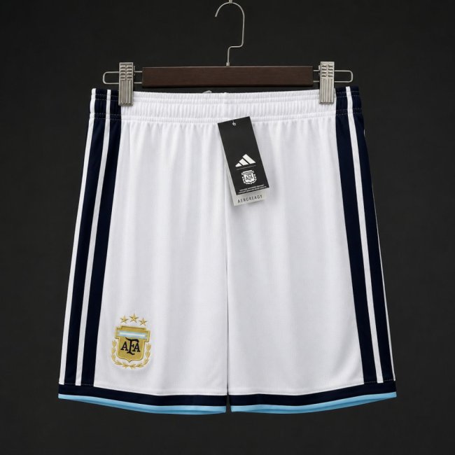 Argentina Home White Shorts 26/27