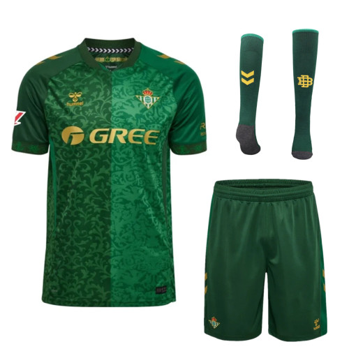 Real Betis Away Kids Suit & Socks 26/27
