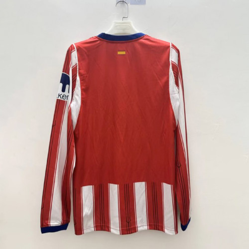 Atletico Madrid Home Long Sleeve Men Jersey 26/27