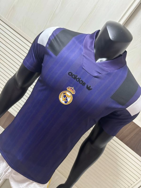 Real Madrid EQT Purple Men Player Jersey 26/27